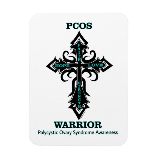 Cross/Warrior...PCOS Magneet (Verticaal)