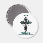 Cross/Warrior...PCOS Magneet (Voorkant / Achterkant)