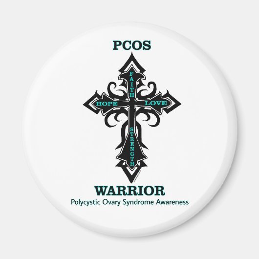 Cross/Warrior...PCOS Magneet (Voorkant)