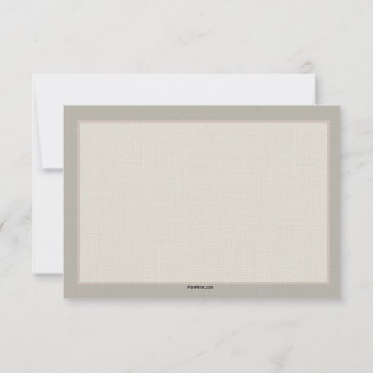 Cross-Watermark Religieuze Responskaart Kaart (Achterkant)