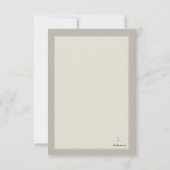 Cross Watermark Religious Roofing Kaart (Achterkant)