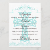 Cross Wedding Menu Cards (Voorkant)