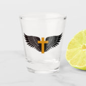 Cross Wing Shot Glas (Voorkant)