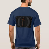 Cross Zwart en Grijs T-shirt (Achterkant)