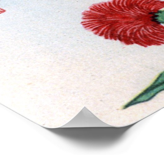 Crossbill on a Thistle, Hokusai Poster (Hoek)