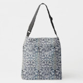 Crossbody Bag - Blue & White Wallpaper Design Tas (Achterkant)