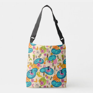 Crossbody tas in Atomic Kitty Luau