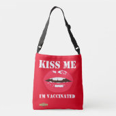crossbody tas "KISS ME" (Achterkant)