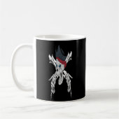  Crossbones Pirate Koffiemok (Links)
