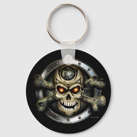 Crossbones Sleutelhanger (Voorkant)