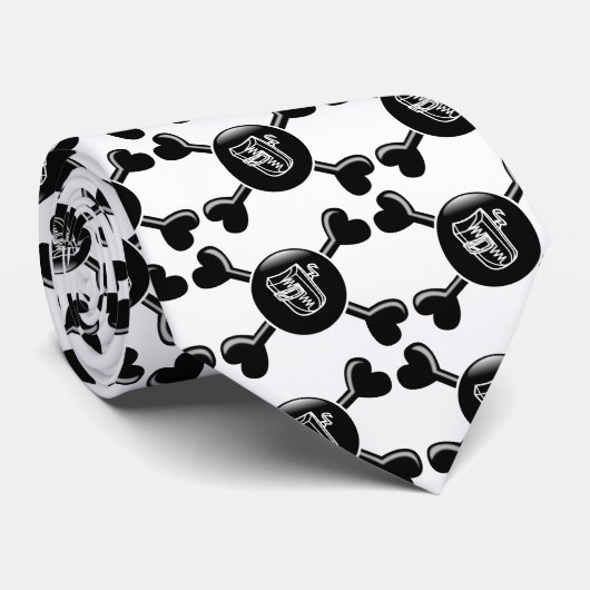 Crossbones Welding Stropdas (Opgerold)