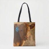 Crossbred Calf Tote Bag (Voorkant)