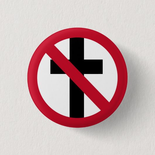 CrossBuster Ronde Button 3,2 Cm (Voorkant)