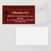 crossdempowerment.com visitekaartje (Voorkant / Achterkant)