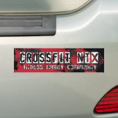CrossDirect NTX Bumpersticker Rood/Zwart (Op auto)