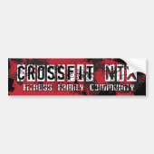 CrossDirect NTX Bumpersticker Rood/Zwart (Voorkant)