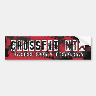 CrossDirect NTX Bumpersticker Rood/Zwart