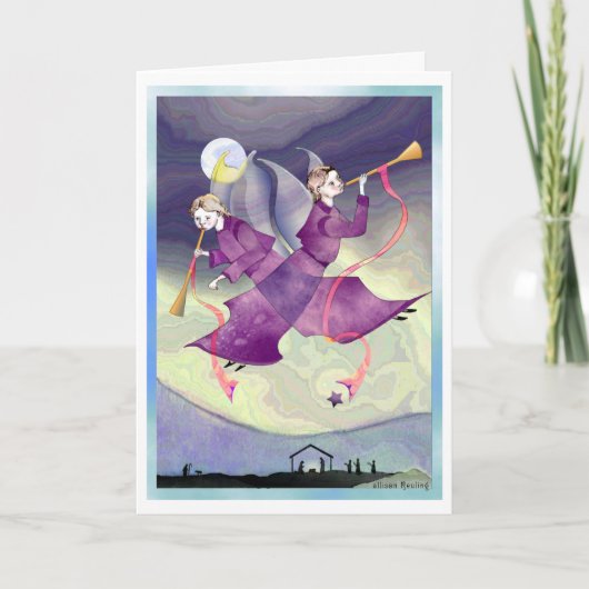 Crossed Angels Card Kaart (Voorkant)
