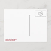 Crossed Candy Canes met Bow Briefkaart (Achterkant)