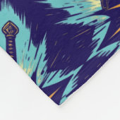 Crossed Fantasy Arrows with Glowing Energy – Dynam Fleece Deken (Hoek)