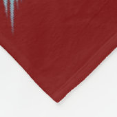 Crossed Fantasy Arrows with Glowing Energy – Dynam Fleece Deken (Hoek)