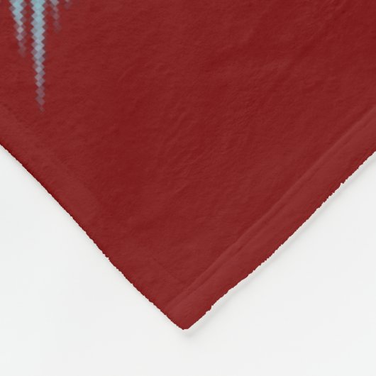 Crossed Fantasy Arrows with Glowing Energy – Dynam Fleece Deken (Hoek)