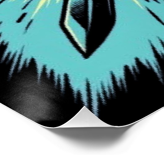 Crossed Fantasy Arrows with Glowing Energy – Dynam Perfect Poster (Hoek)