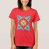Crossed Fantasy Arrows with Glowing Energy – Dynam T-shirt (Voorkant)