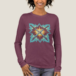 Crossed Fantasy Arrows with Glowing Energy – Dynam Tri-Blend Shirt