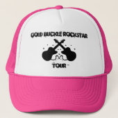Crossed Guitar Trucker Pet (Voorkant)