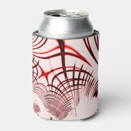 Crossed red curved sports on light background blikjeskoeler