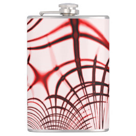 Crossed red curved sports on light background heupfles