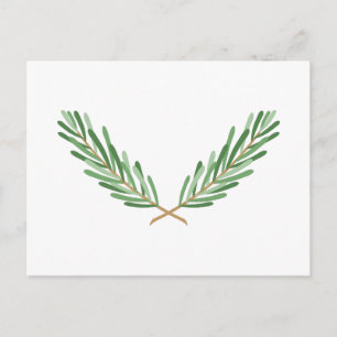 Crossed Rosemary Briefkaart