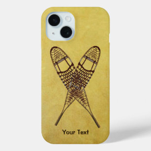 Crossed Snowschoenen iPhone 15 Case