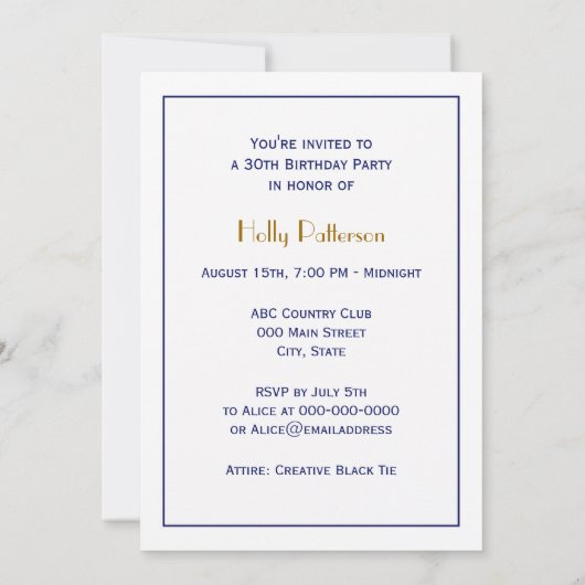 Crossed Squash Racquets Blue Kaart (Achterkant)