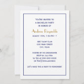 Crossed Squash Racquets Blue Kaart (Achterkant)