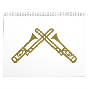 Crossed Trombone Kalender