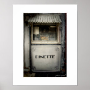 Crosser Diner Lisbon Ohio Poster Afdruk