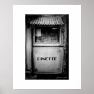 Crosser Diner Lisbon Ohio Poster Afdruk