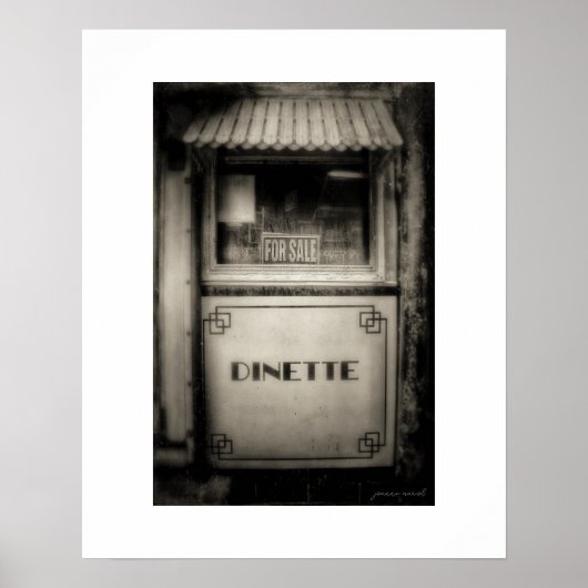 Crosser Diner Lisbon Ohio Posterprint Poster (Voorkant)