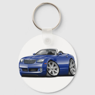 Crossfire Blue Convertible Sleutelhanger