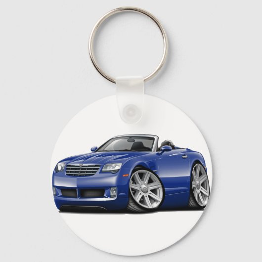 Crossfire Blue Convertible Sleutelhanger (Voorkant)