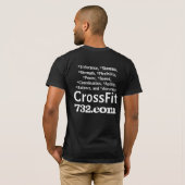 CrossFit 732 1st T-shirt (Achterkant volledig)