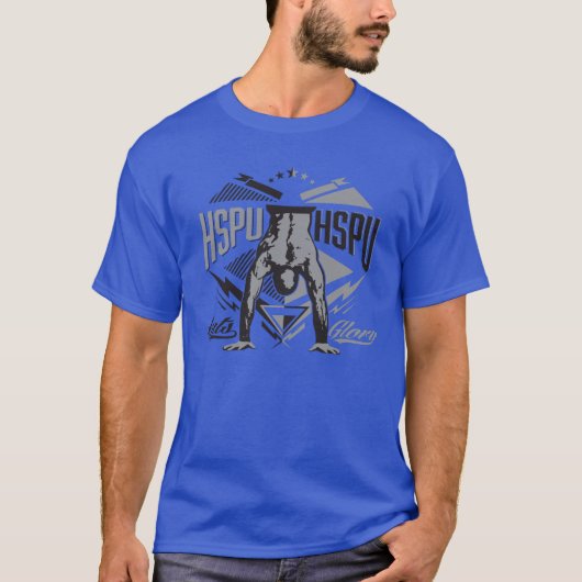 Crossfit HSPU T-shirt (Voorkant)