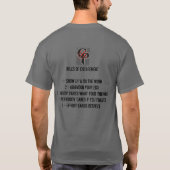 Crossfit - REGLEMENT VAN VERLOVING T-shirt (Achterkant)