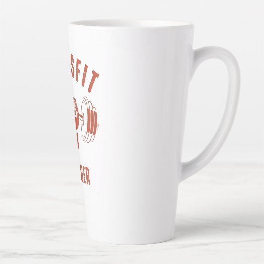 CrossFit Stronger--Power & Strength Mindset Latte Mok (Rechts)