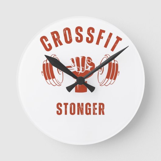 CrossFit Stronger--Power & Strength Mindset Ronde Klok (Voorkant)