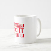 Crossfitters doen het beter - Crossfit Koffiemok (Voorkant rechts)