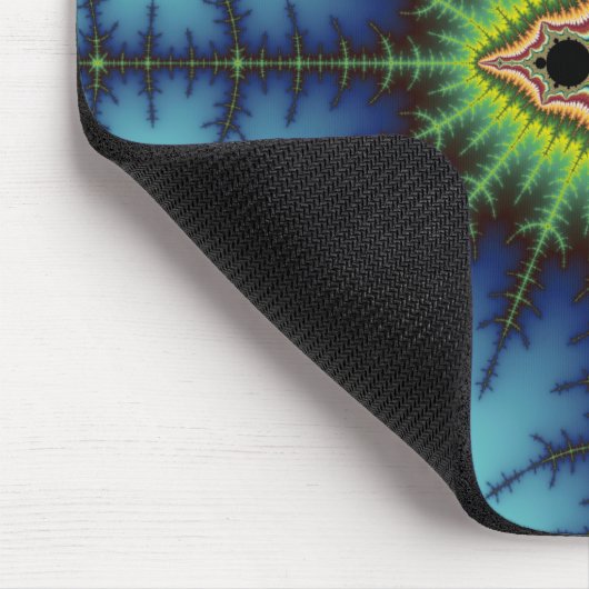 Crosshaar - Fractal Mousepad Muismat (Hoek)