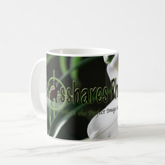 Crosshares Logo Koffiemok (Voorkant links)